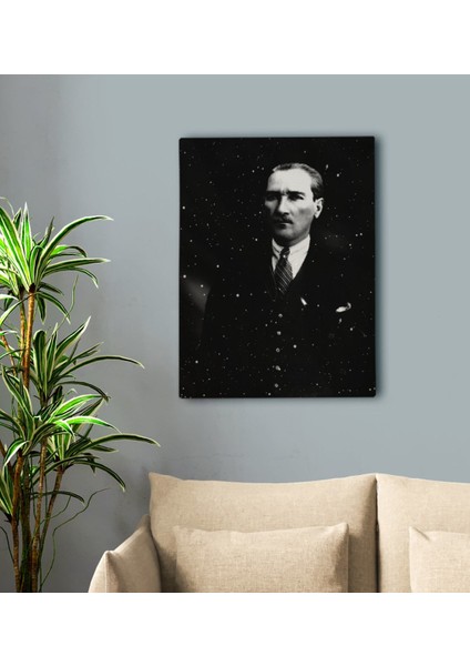 Gift Atatürk Tasarımlı Kanvas Tablo-40 50X70CM