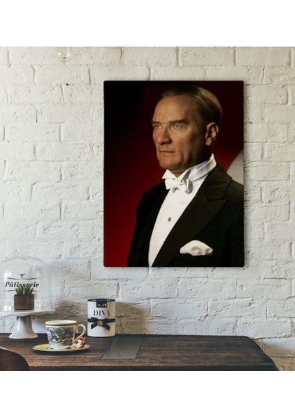 Gift Atatürk Tasarımlı Kanvas Tablo-38 30X50CM