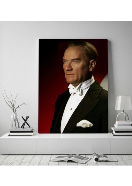 Gift Atatürk Tasarımlı Kanvas Tablo-38 70X100CM