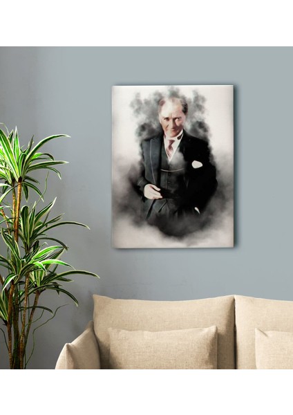 Gift Atatürk Tasarımlı Kanvas Tablo-35 50X70CM