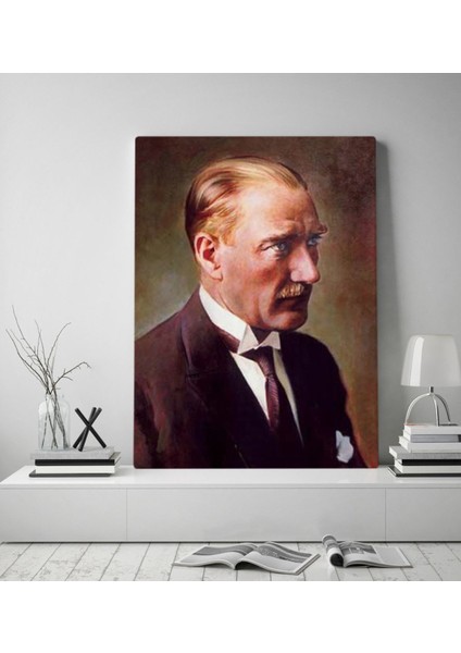 Gift Atatürk Tasarımlı Kanvas Tablo-34 70X100CM