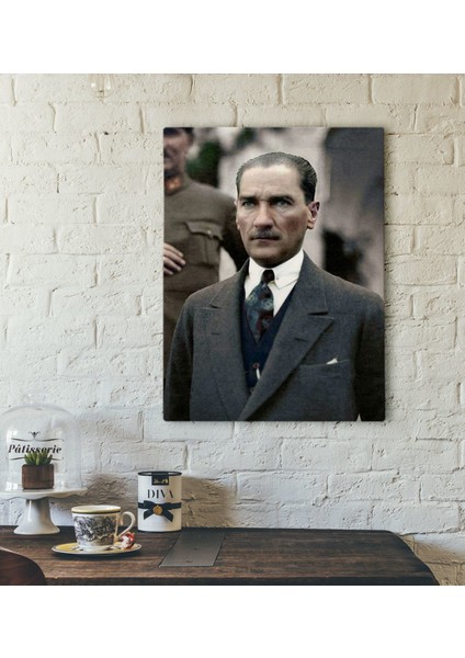 Gift Atatürk Tasarımlı Kanvas Tablo-32 30X50CM