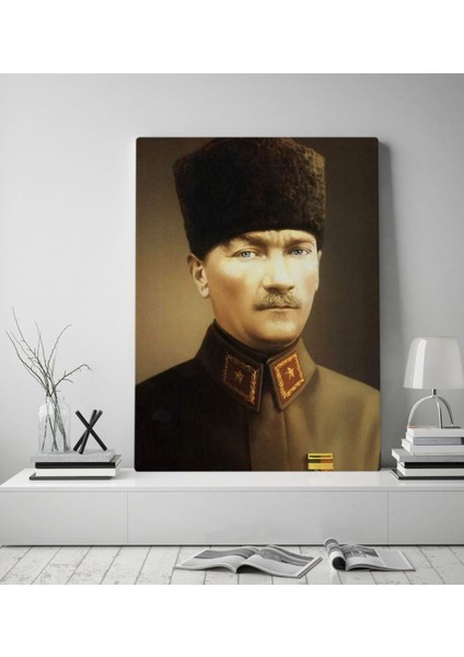 Gift Atatürk Tasarımlı Kanvas Tablo-27 70X100CM