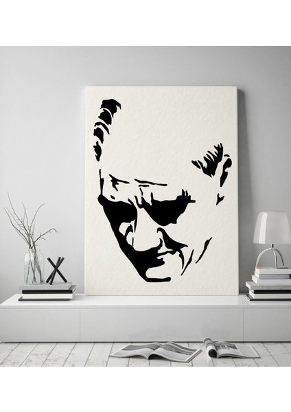 Gift Atatürk Silüet Tasarımlı Kanvas Tablo-6 70X100CM