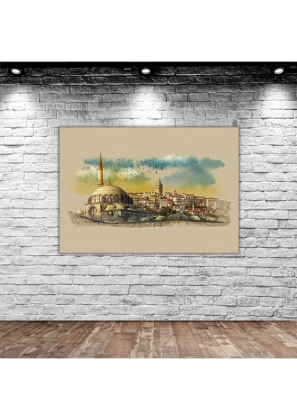 Gift Valide Sultan Camii Kanvas Tablo-1 50X70CM