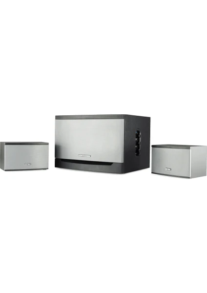 Thonet Vander Laut 2+1 Multimedya 340W Ahşap Bluetooth Surround Ses Sistemi ve 68W Subwoofer