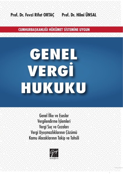 Genel Vergi Hukuku - Hilmi Ünsal