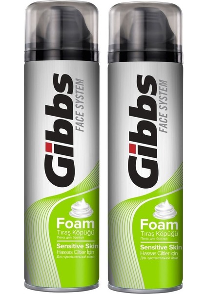 Tıraş Köpüğü Extra Sensetive 2 x 200 ml