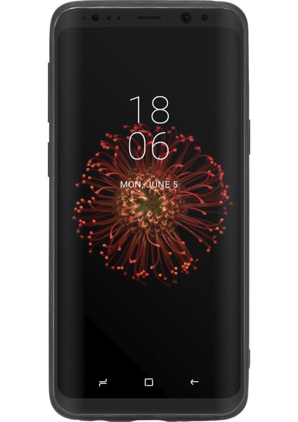 Samsung Galaxy S9 Mor Deri Arka Telefon Kılıfı Mor fiyatları