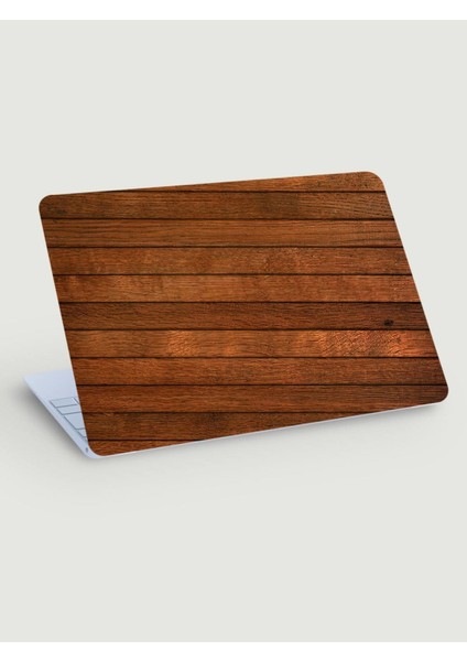 Modern Ahşap Desen Pvc Laptop Sticker-09