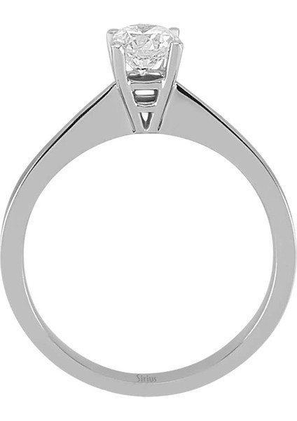 E Renk 0,54 Karat Pırlanta Tektaş Yüzük 0423R0060 modelleri