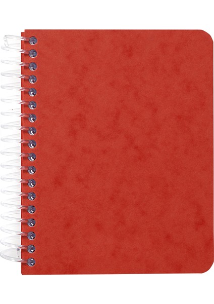 A6 Çizgili Defter A6 Ruled Notebook Kırmızı
