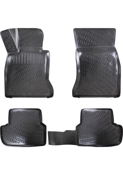 Bmw 5 Serisi G30 2017 + 3D Havuzlu Paspas Siyah