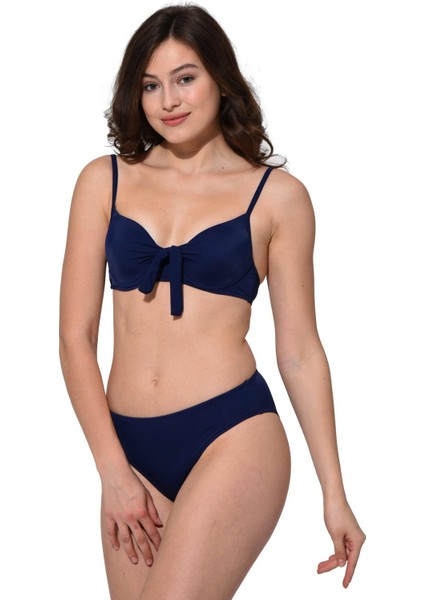 Ince Askılı Push Up Fiyonklu Bikini 5040 ARGISA-5040