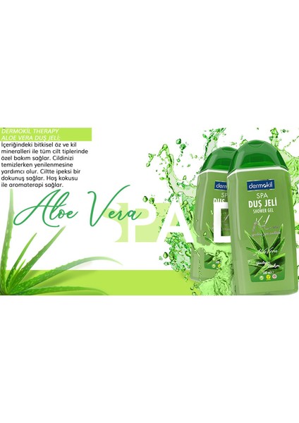 Duş Jeli Spa Aloe Vera Yenileyici 500 Ml