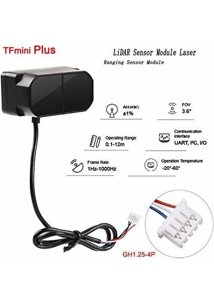 Tf Mini Artı Lidar Lazer FZ3385 Mesafe Sensörü