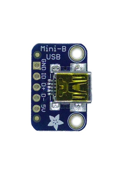 USB Mini-B Breakout Kartı - Çevirici