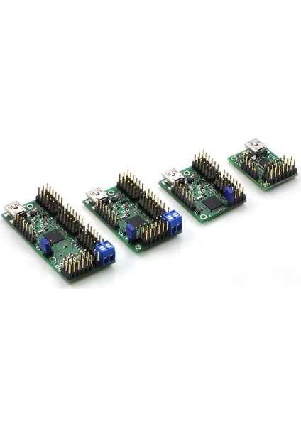 24 Kanal USB Servo Motor Kontrol Devresi - Micro Maestro 6-Channel USB Servo Controller fiyatları