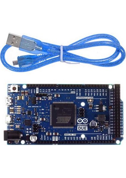 Arduino Due 3.3V Klon - USB Kablo Dahil