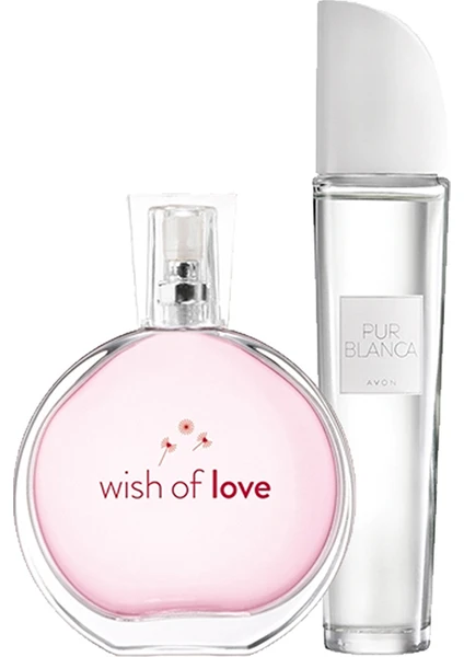 Pur Blanca Edt 50 Ml Ve Wish Of Love Edt 50 Ml Bayan Parfüm