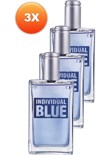 İndividual Blue Edt 100 Ml Erkek Parfüm 3 Adet