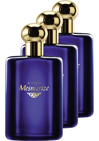 Mesmerize Erkek Parfüm Edt 100 Ml. Üçlü Set