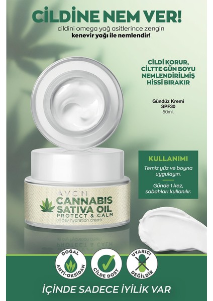 Cannabis Sativa Oil Gündüz Kremi SPF20 50 Ml.