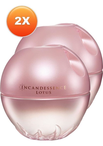 Incandessence Lotus Kadın Parfüm Edp 50 Ml. Ikili Set