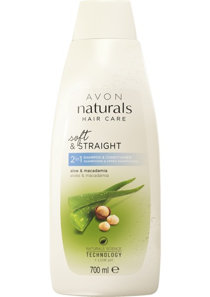Aloe ve Macadamia Şampuan ve Saç Kremi 700 ml
