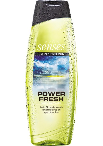 Power Fresh Saç Vücut Şampuanı 500 Ml.
