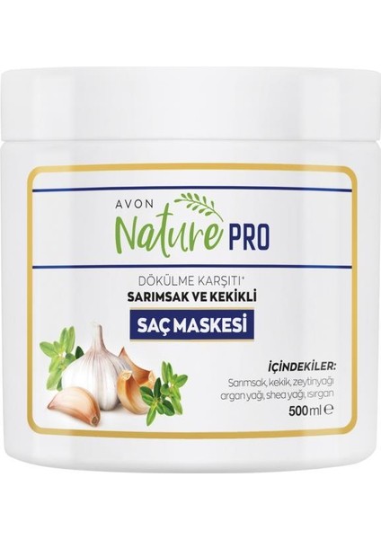Nature Pro SarımsakKekikli Saç Maskesi 500 ml