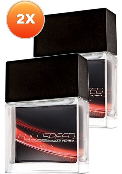 Full Speed Max Turbo Edt - Seyahat Boyu 2 Adet