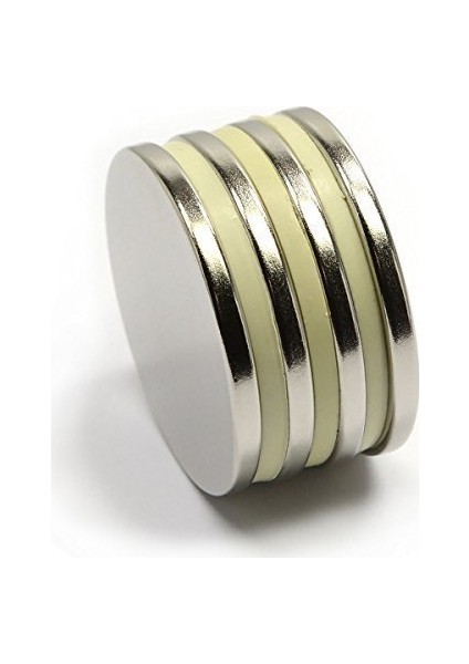 5 Adet 20MM x 2mm Yuvarlak Güçlü Neodyum Mıknatıs