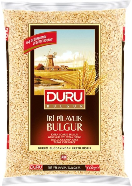 Duru Bakliyat Duru Iri Pilavlık Bulgur 1000 gr x 4'lü