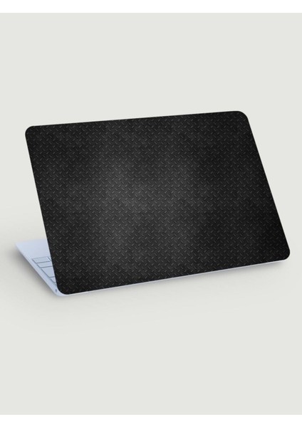 Koyu Metal Desen Laptop Sticker