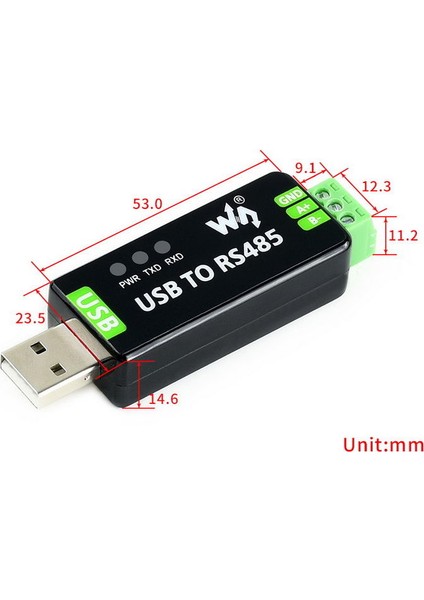 Endüstriyel USBden RS485e Dönüştürücü
