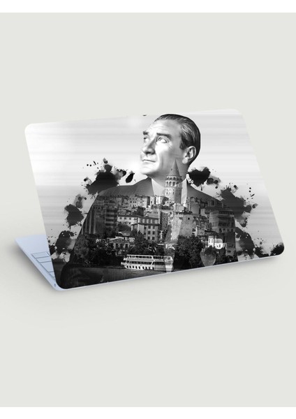 Atatürk ve Istanbul Laptop Sticker