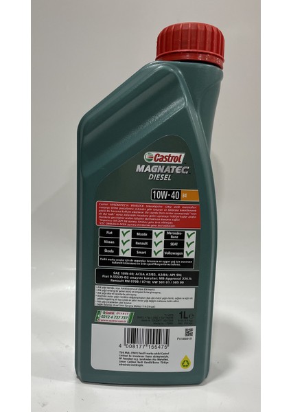 Magnatec Diesel 10W-40 1 Litre Motor Yağı ( Üretim Yılı: 2023 )