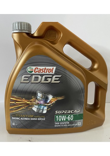 Edge Supercar 10W-60 4 Litre Motor Yağı ( Üretim Yılı: 2023 ) fiyatları
