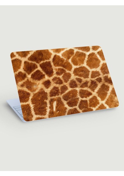 Makro Zürafa Derisi Pvc Laptop Sticker