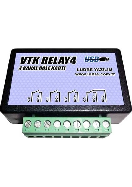 Vtk Relay4 Veri Toplama Kartı - Datalogger