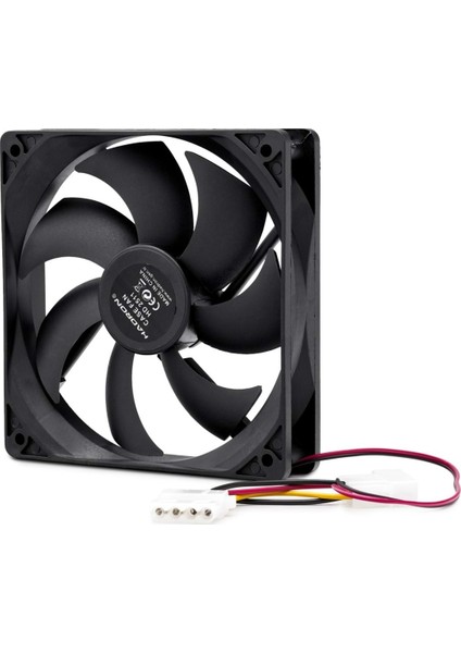 Kasa Fanı 8cm 7 Kanatlı Etkili Soğutma Performansı Sessiz Kasa Fanı Hadron HN2501