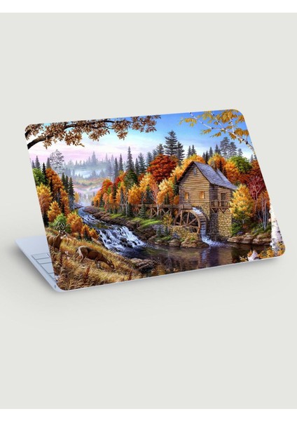 Sanatçı Resimleri Muhteşem Manzara Yağlı Boya Laptop Sticker
