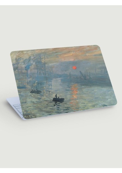 Sanatçı Resimleri Savaştan Kalan Laptop Sticker
