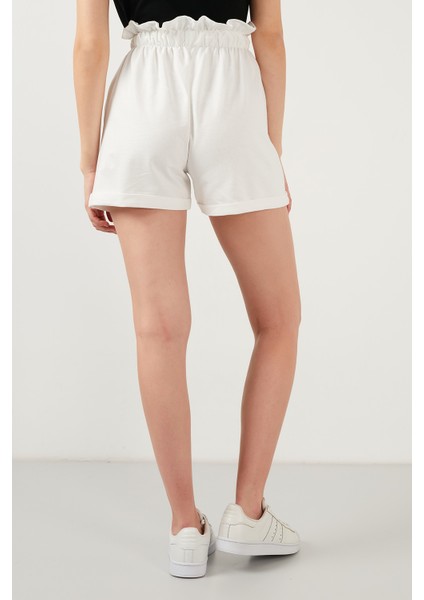 Beli Lastikli Cepli Short Kadın Short 5863880