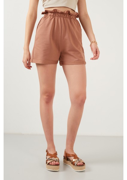 Beli Lastikli Cepli Short Kadın Short 5863880 fırsatları