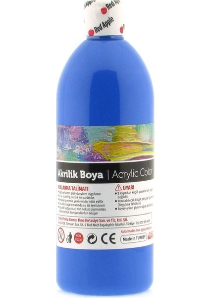 Akrilik Boya 500 ml Açık Mavi