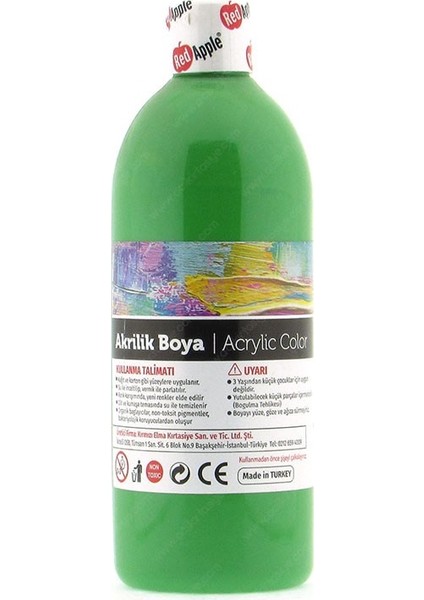 Akrilik Boya 500 ml Açık Yeşil