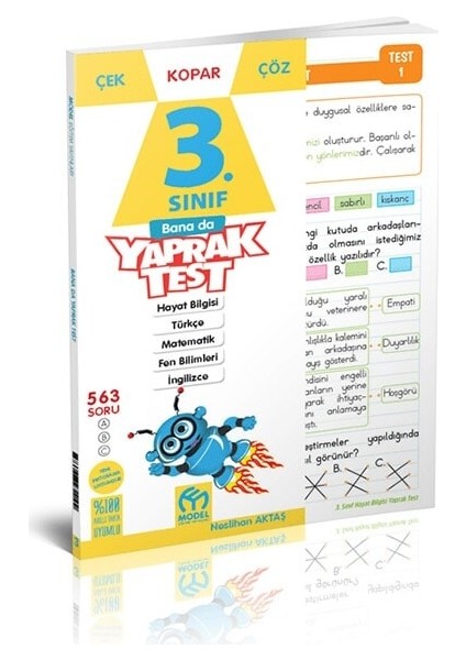 3. Sınıf Yaprak Test