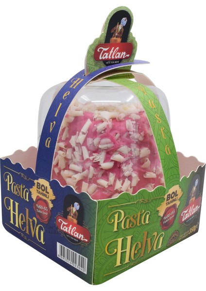Çikolata Dolgulu Frambuazlı Pasta Helva 350 gr